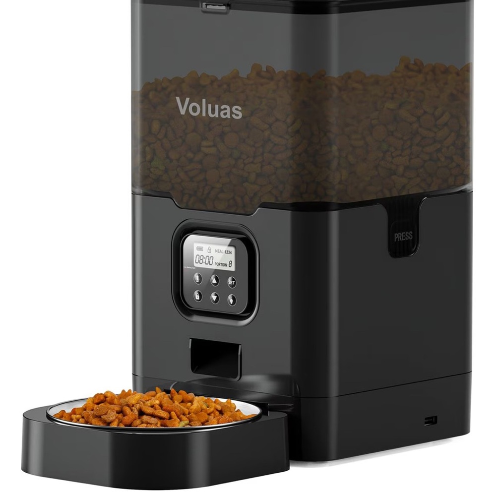 Automatic Pet Feeder - Black